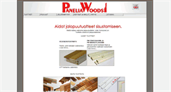 Desktop Screenshot of paneliawoods.fi